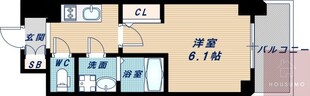 エスリード江坂アルテリアの物件間取画像